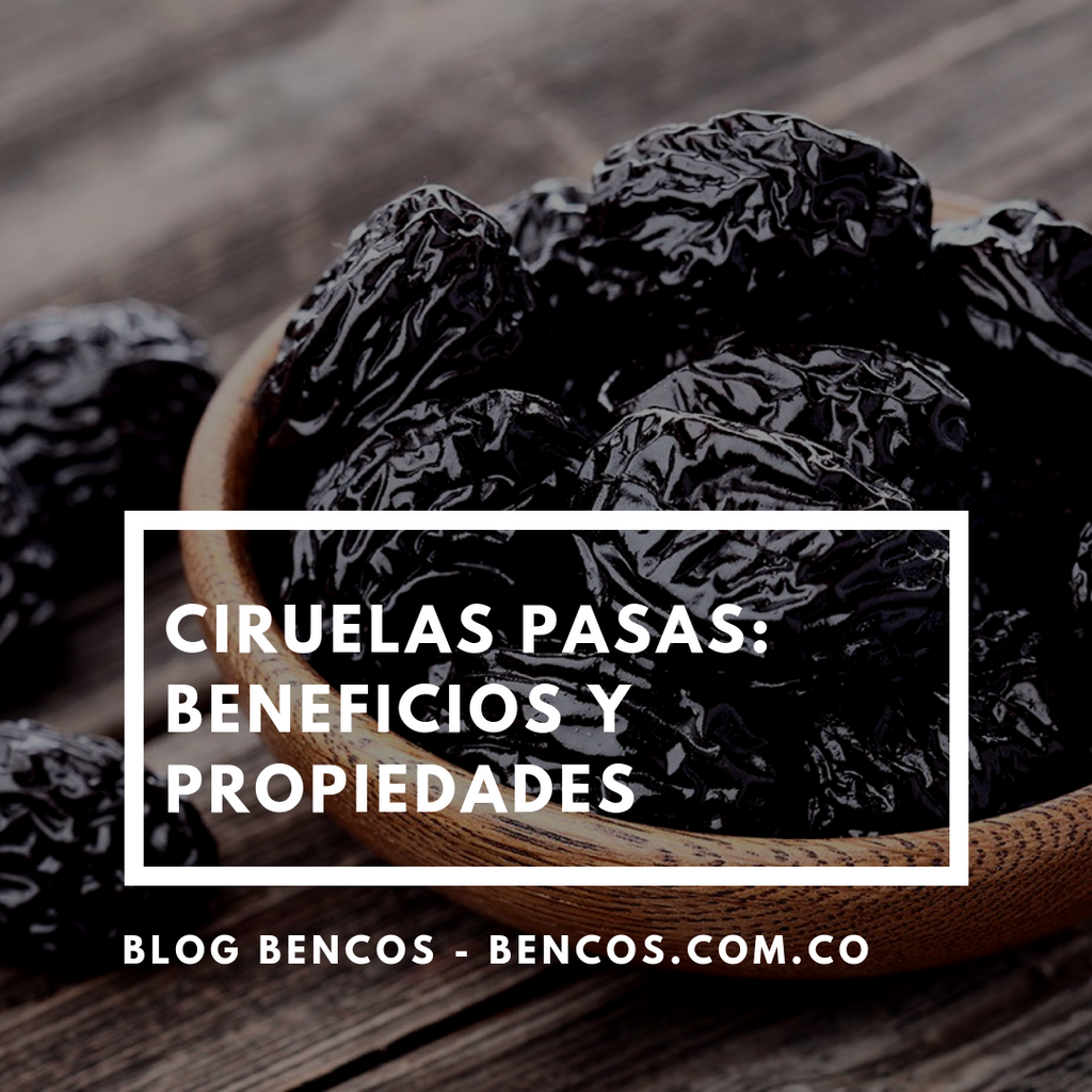 Ciruelas pasas: beneficios y propiedades