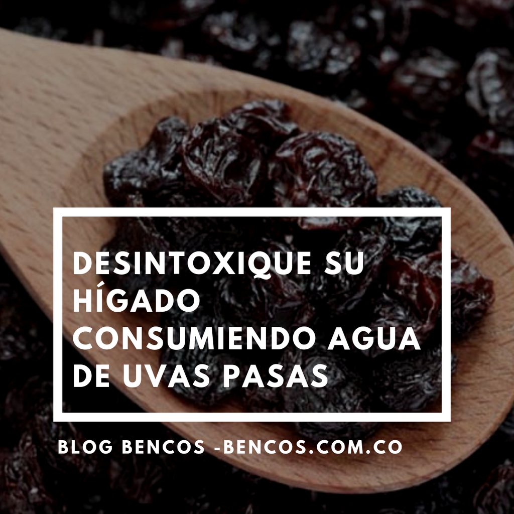 Desintoxique su hígado consumiendo agua de uvas pasas