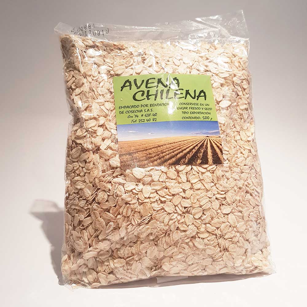 Avena en hojuelas x500gr