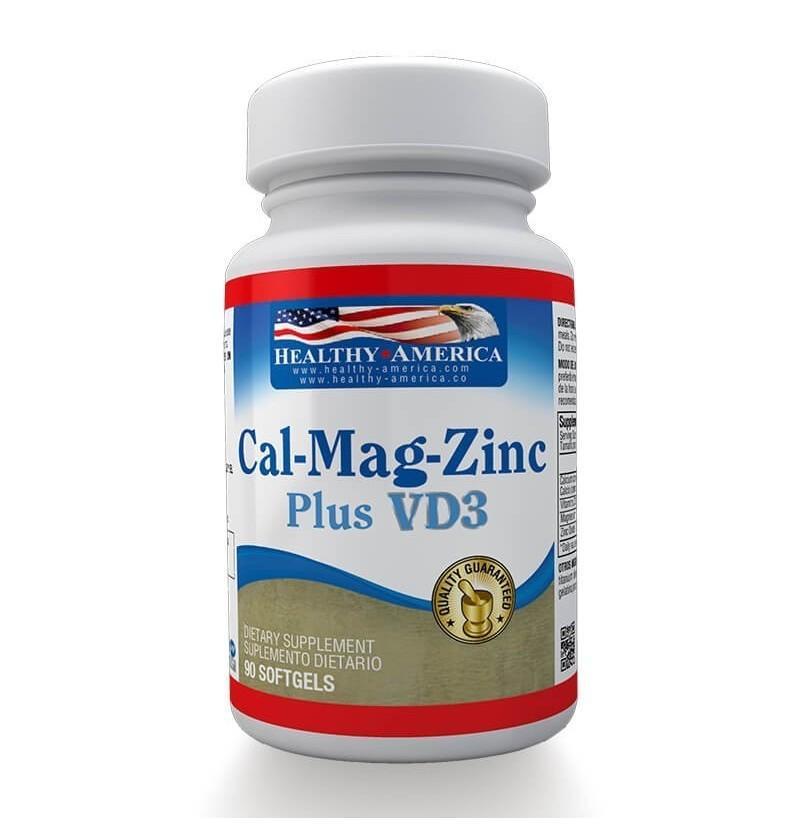 CAL-MAG-ZINC PLUS VD3 x 90 softgels