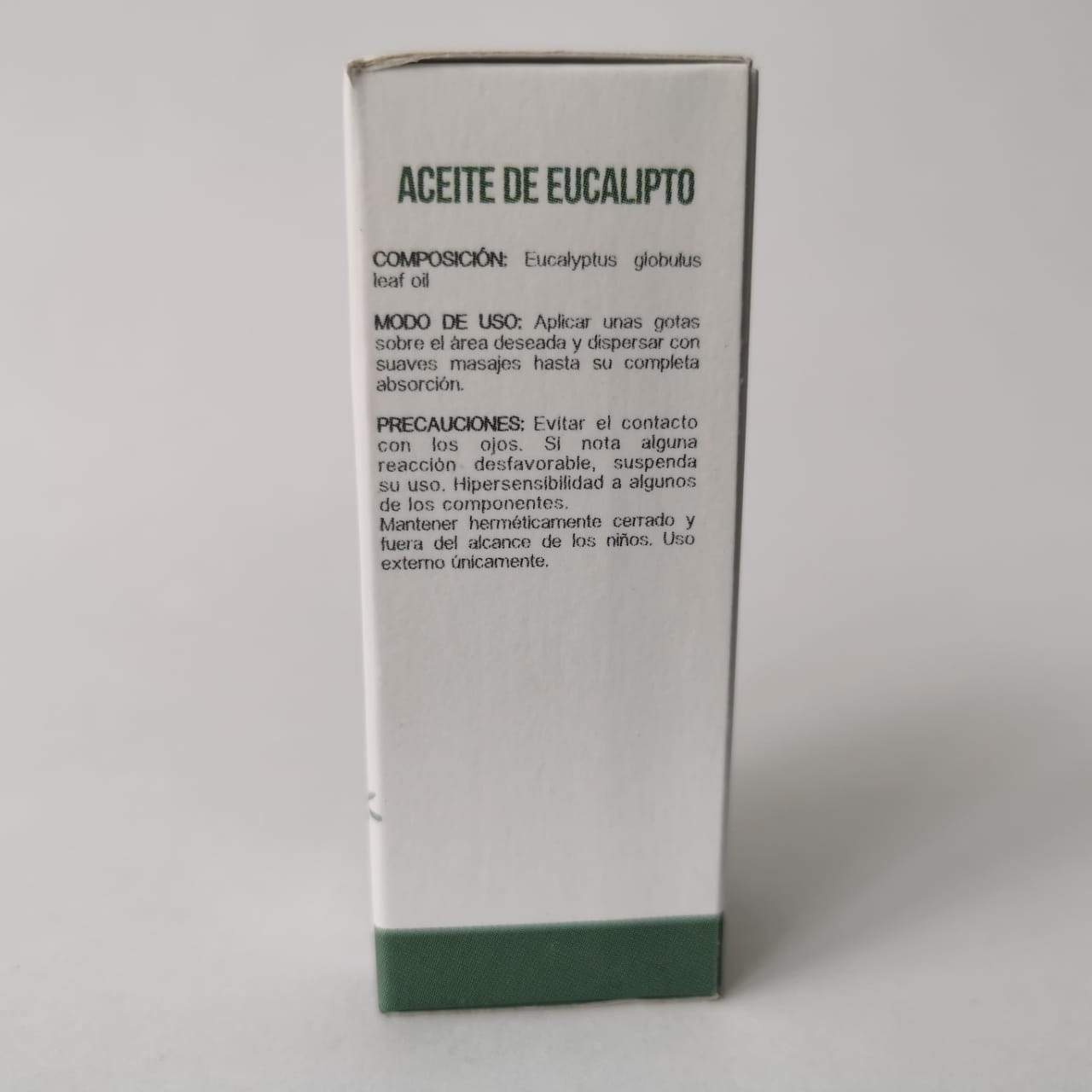 ACEITE ESENCIAL EUCALIPTO PURO x 10 ml
