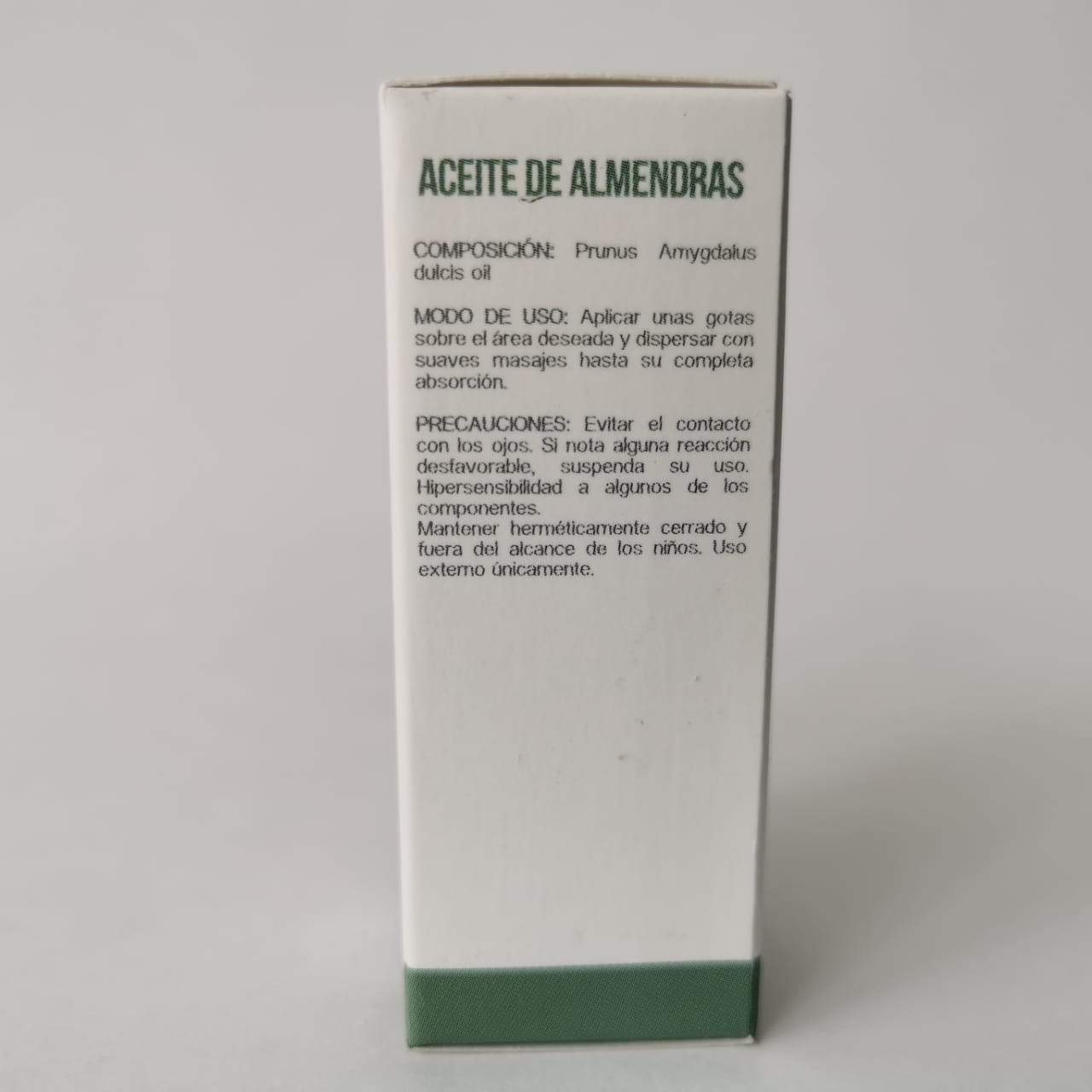 ACEITE DE ALMENDRAS PURO x 10 ml