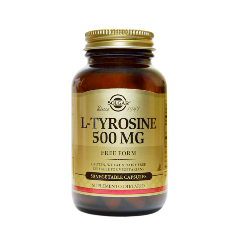 L-Tyrosine 500 mg X 50 cápsulas - Solgar